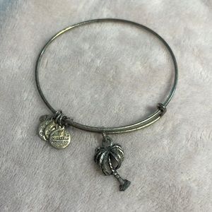 Alex and Ani palm tree bangle bracelet